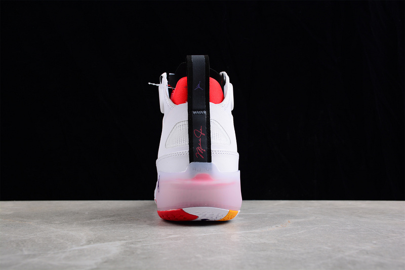 Air Jordan 37 Pf Hare White/True Red/Light Silver 23