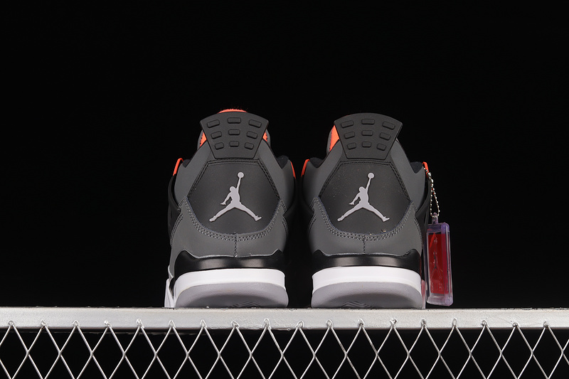 Air Jordan 4 Retro Dark Grey/Red/Black 7