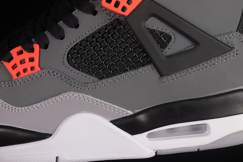 Air Jordan 4 Retro Dark Grey/Red/Black 11