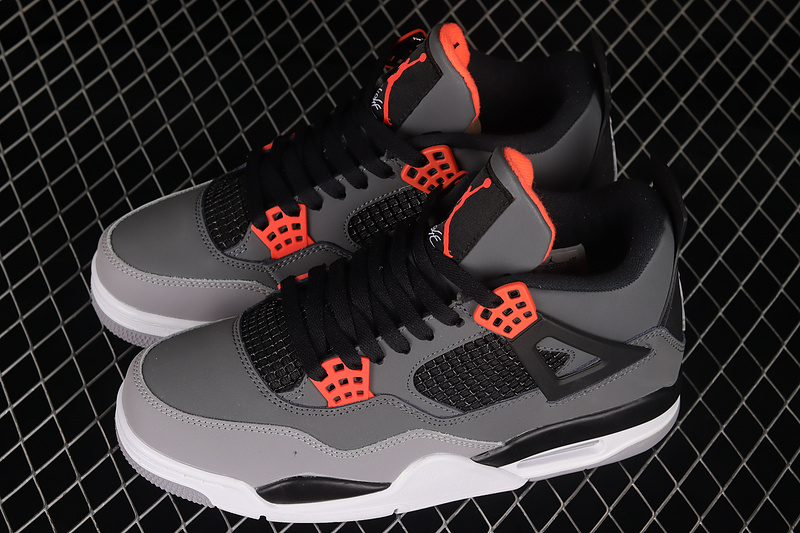 Air Jordan 4 Retro Dark Grey/Red/Black 21