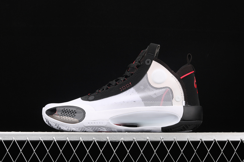 Air Jordan 34 Pf Bred White/Black-Red 33