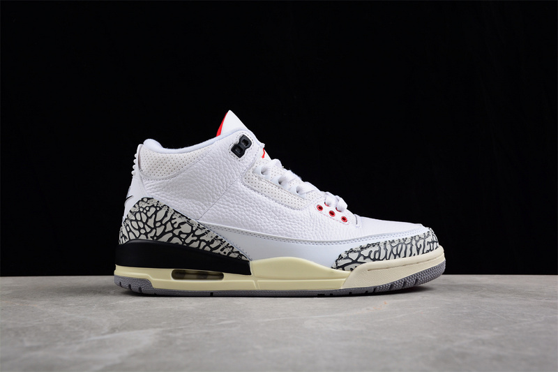 Air Jordan 3 Retro Summit White/Fire Red/Black/Cement Grey 29