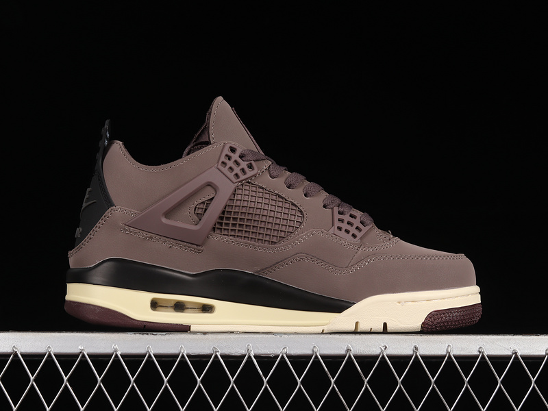 A Ma Maniére Air Jordan 4 Retro Violet Ore/Medium Ash/Black/Muslin/Burgundy Crus 15