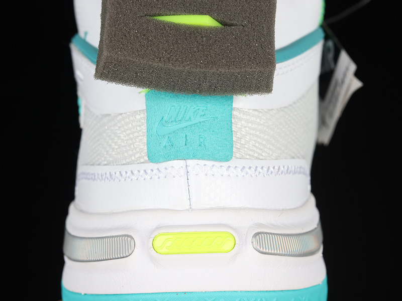 Guo Ailun X Air Jordan 36 Pf Global Game White/Teal/Lime Green 19