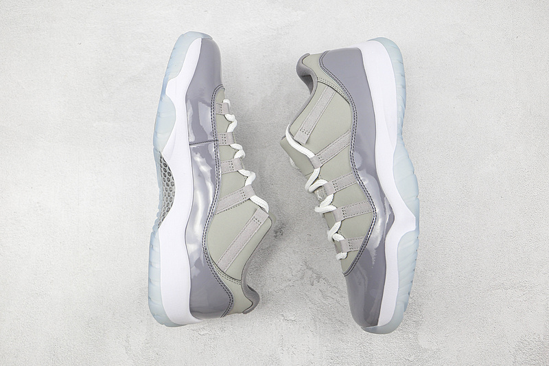 Air Jordan 11 Retro Low Bg Medium Grey/White-Gunsmoke 5