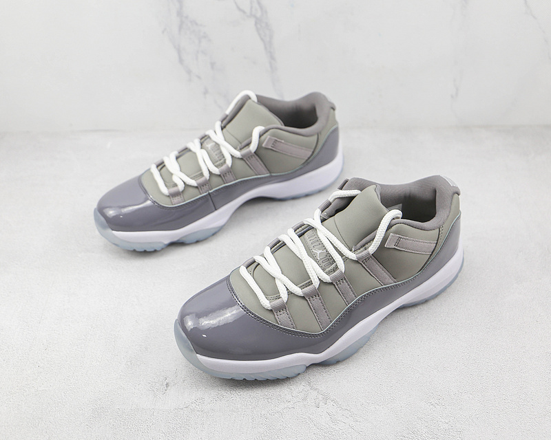 Air Jordan 11 Retro Low Bg Medium Grey/White-Gunsmoke 15