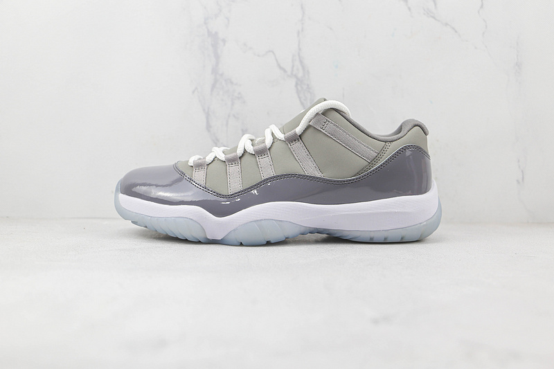 Air Jordan 11 Retro Low Bg Medium Grey/White-Gunsmoke 17