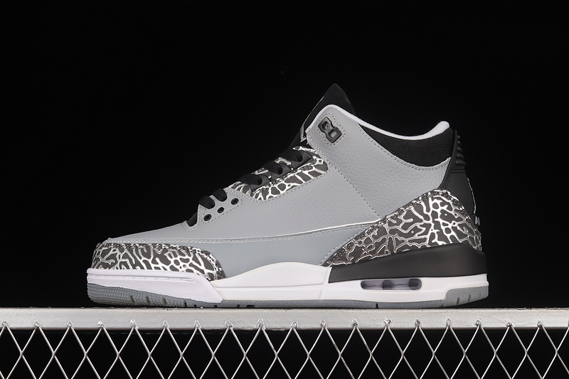 Air Jordan 3 Retro Wolf Grey/Black/White 5