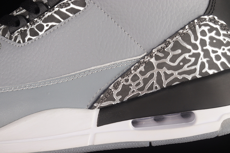 Air Jordan 3 Retro Wolf Grey/Black/White 13