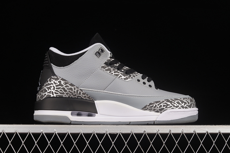 Air Jordan 3 Retro Wolf Grey/Black/White 19