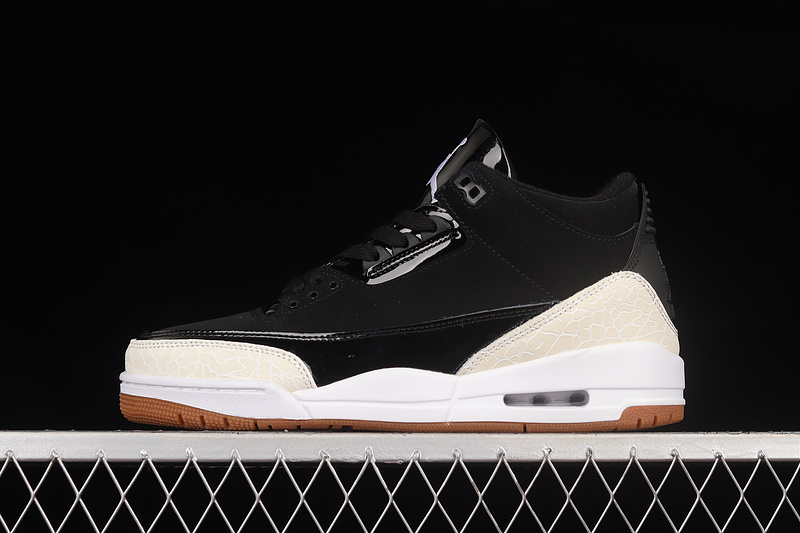 Air Jordan 3 Retro Black/White/Black 3