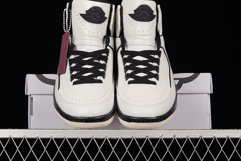 Off White X Air Jordan 2 Mid Sp Grey/Burgundy/White 23