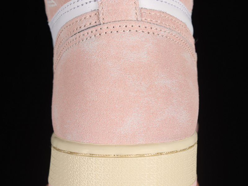 Wmns Air Jordan 1 Retro High Og Washed Pink Atmosphere/White/Muslin/Sail 7