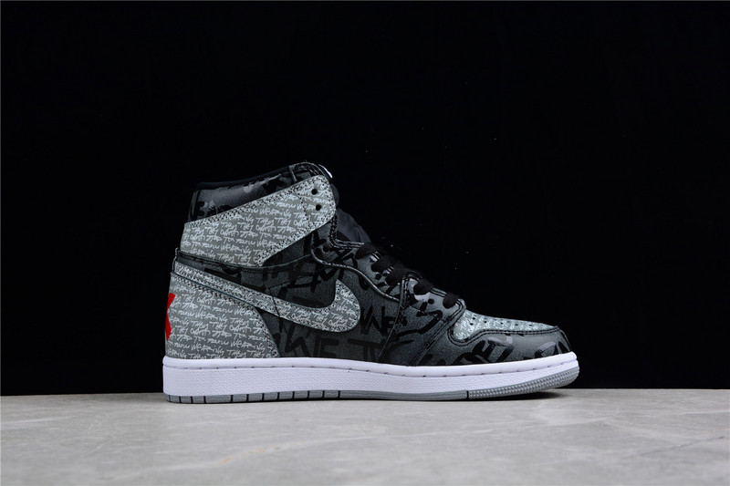 Air Jordan 1 High Og Rebellionaire Black/White/Particle Grey 11