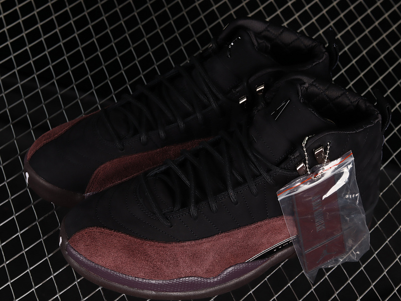 A Ma Maniére X Air Jordan 12 Retro Sp Black/Black/Burgundy Crush 9