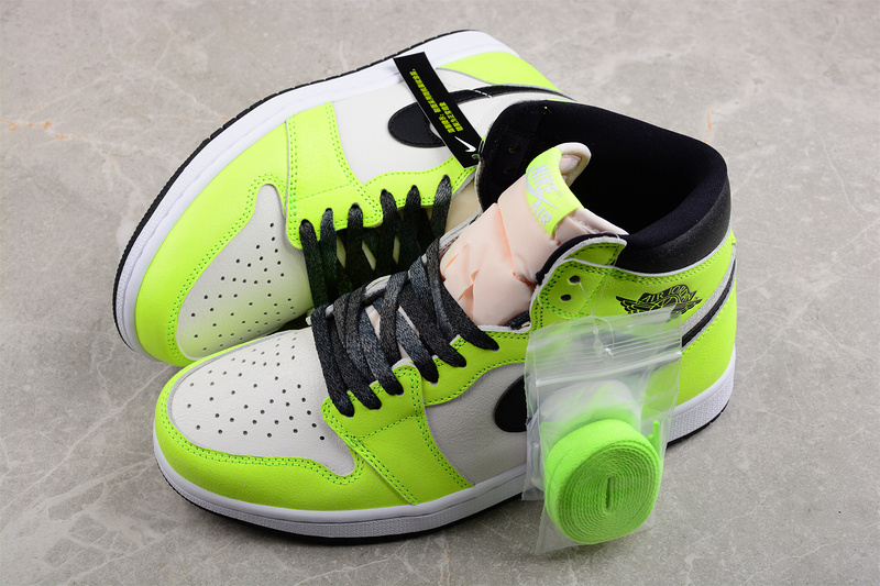 Air Jordan 1 Retro High Og Visionaire Volt/Black/Sail 5