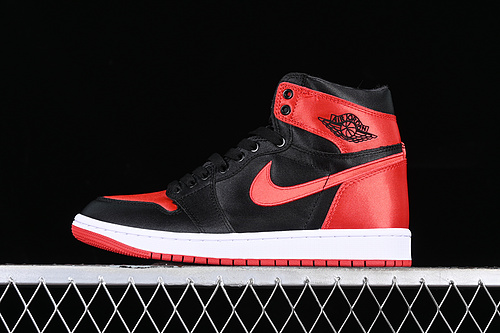 Air Jordan 1 High Og Satin Bred White/Black/Red 9