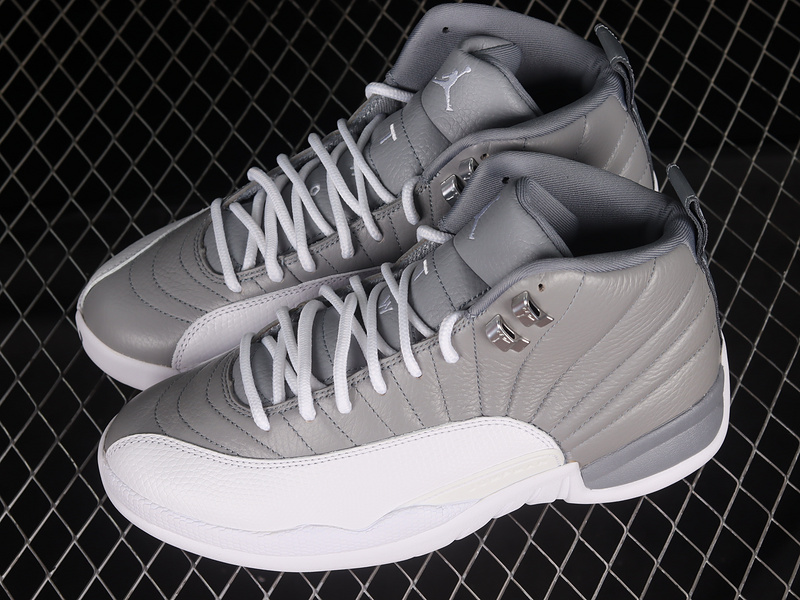 Air Jordan 12 Retro Stealth/White/Cool Grey 15