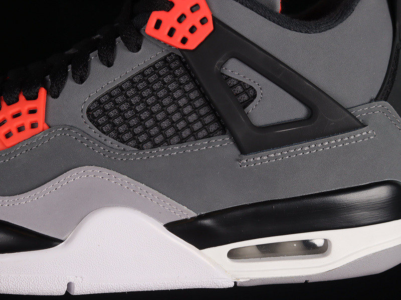 Air Jordan 4 Retro Dark Grey/Infrared 23/Black/Cement Grey 7