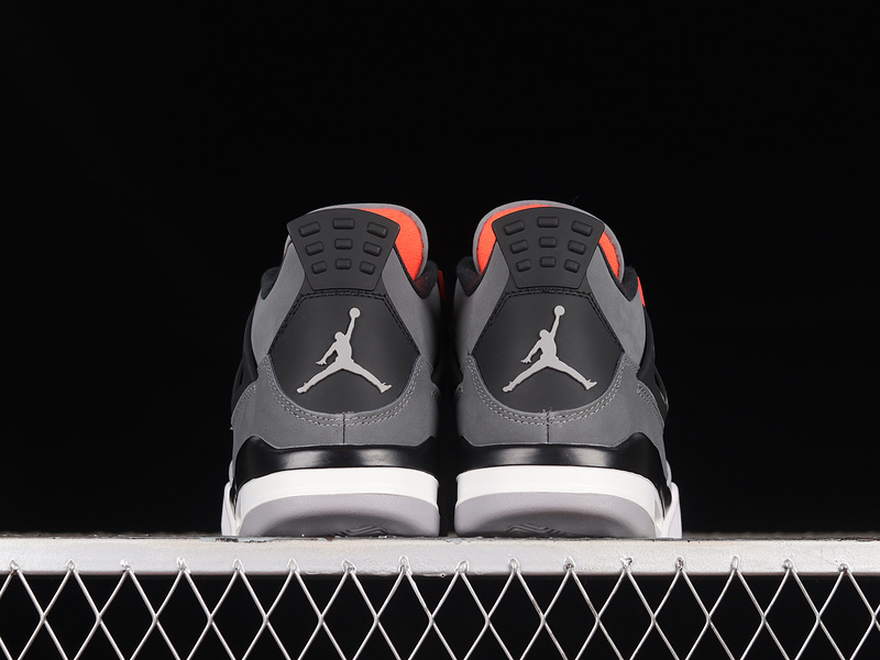 Air Jordan 4 Retro Dark Grey/Infrared 23/Black/Cement Grey 9