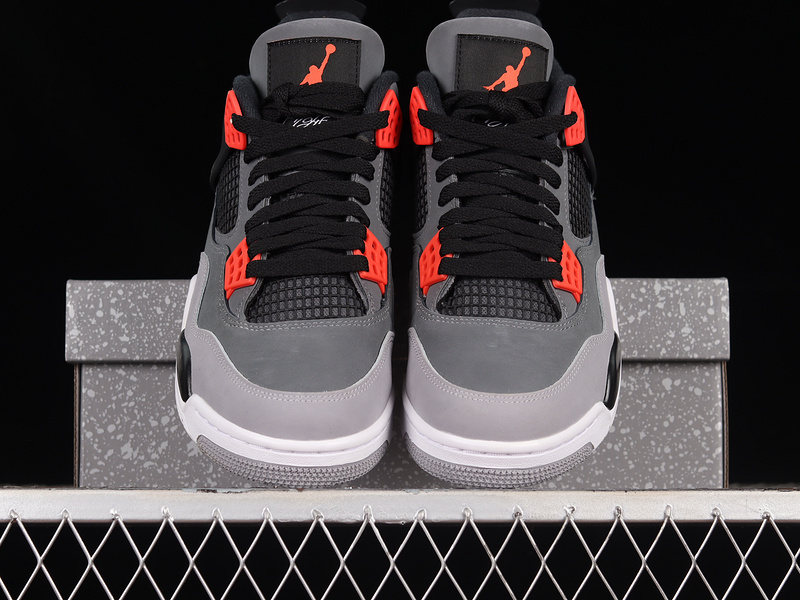 Air Jordan 4 Retro Dark Grey/Infrared 23/Black/Cement Grey 29