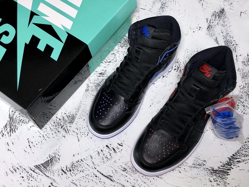 Get Air Jordan 1 Sb Lance Mountain Black/Red Black/Royal 3