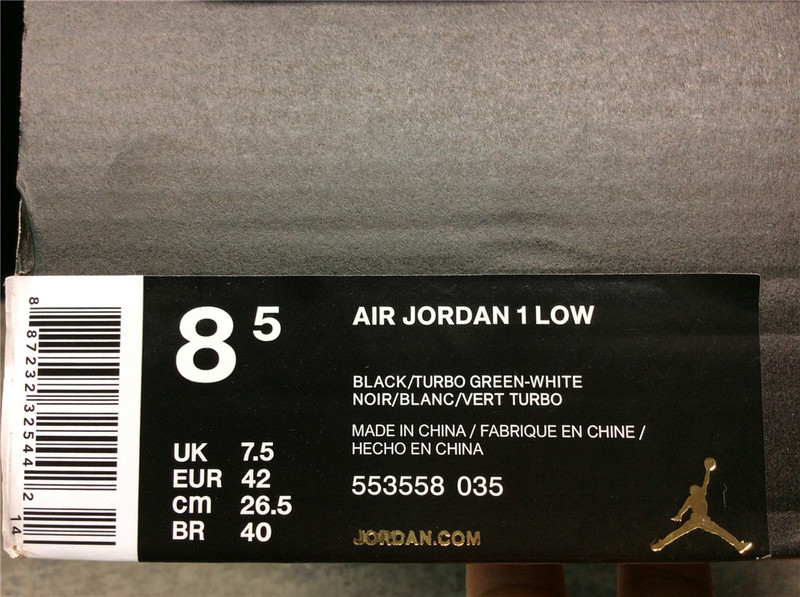 Air Jordan 1 Retro Low Black/Blue/White 3