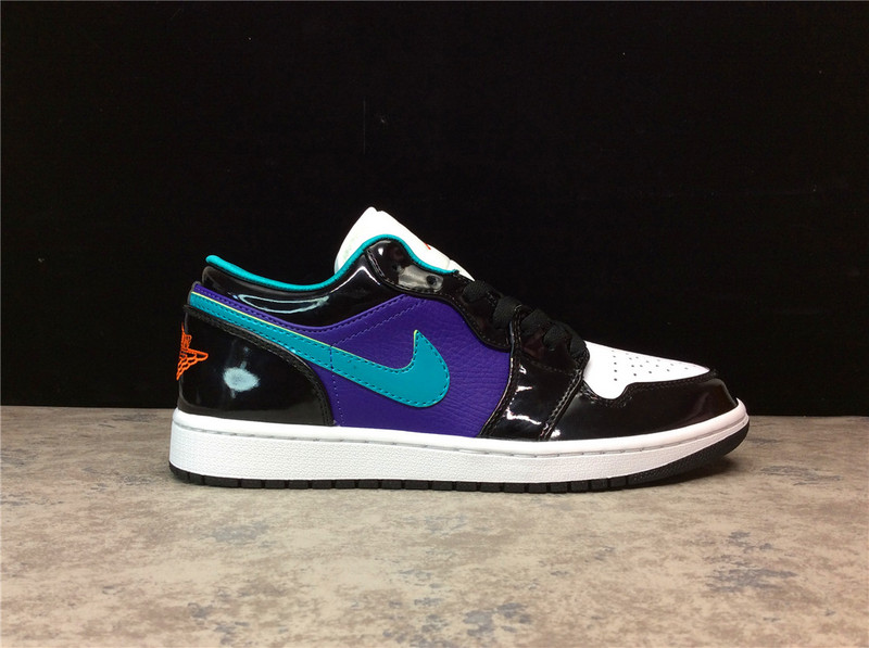 Air Jordan 1 Retro Low Black/Blue/White 35