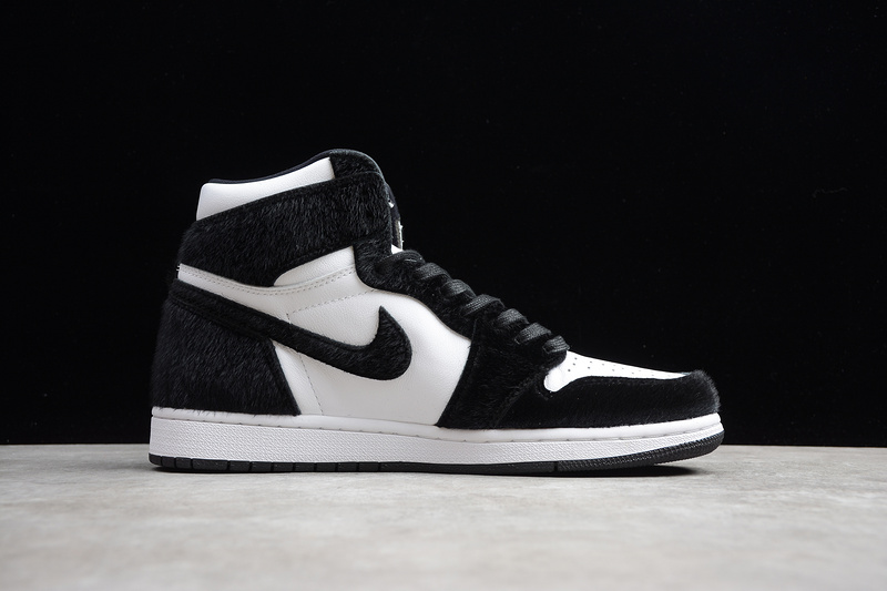 St Air Jordan 1 High Og Twist Black/Black-Metallic Gold-White 9