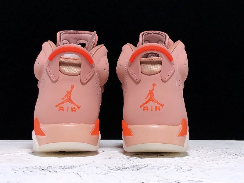 Get Air Jordan 6 Retro Aleali May Rust Pink/Bright Crimson 3