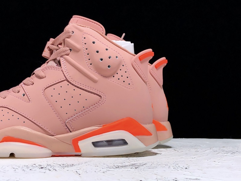 Get Air Jordan 6 Retro Aleali May Rust Pink/Bright Crimson 15