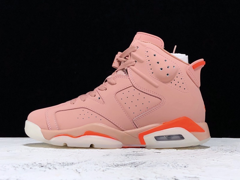 Get Air Jordan 6 Retro Aleali May Rust Pink/Bright Crimson 27