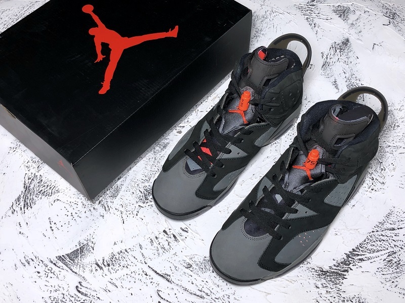 Get Air Jordan 6 Retro Psg Paris Saint-Germain Iron Grey/Black 27