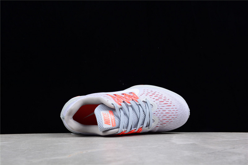 Zoom Winflo 5 Pure Platinum/White/Wolf Gray-Orange 31