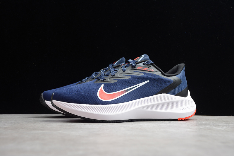 Zoom Winflo 7 Midnight Navy/Bright Crimson 13