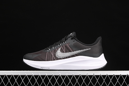 Zoom Winflo 8 Black/Dark Smoke Grey/White 19