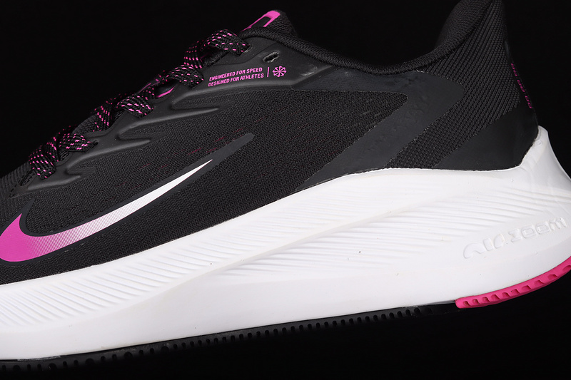 Air Zoom Winflo 7 Dark Smoke Grey/Fire Pink/White/Black 5