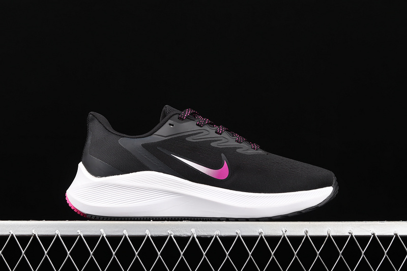 Air Zoom Winflo 7 Dark Smoke Grey/Fire Pink/White/Black 17