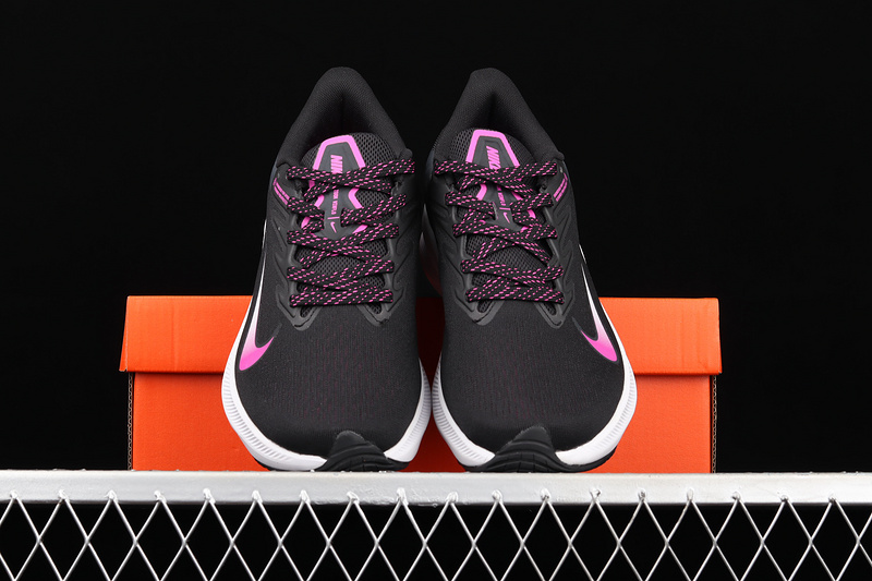 Air Zoom Winflo 7 Dark Smoke Grey/Fire Pink/White/Black 19