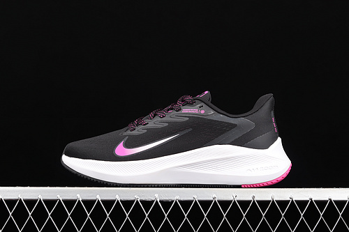 Air Zoom Winflo 7 Dark Smoke Grey/Fire Pink/White/Black 23