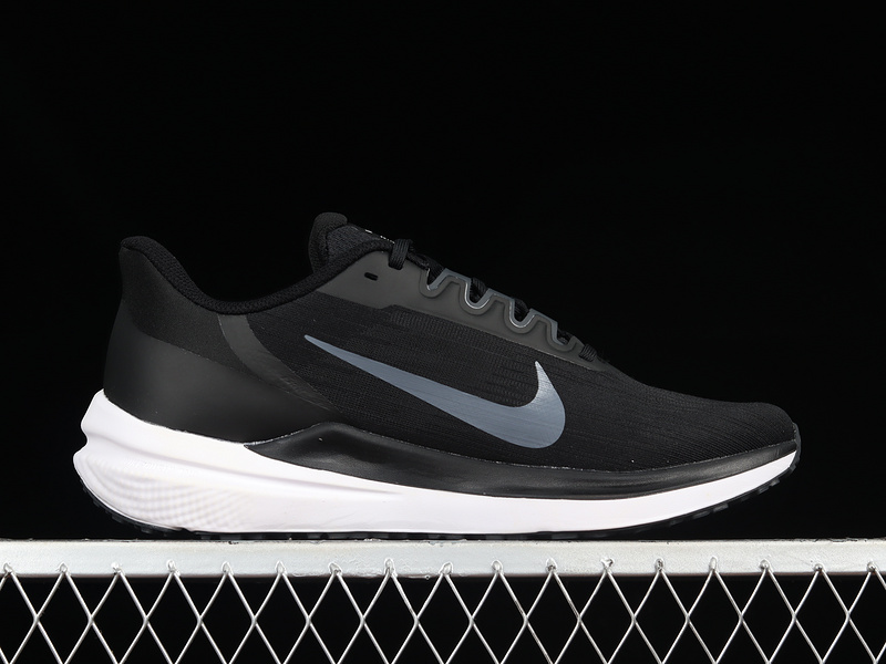 Air Winflo 9 Black/Dark Smoke Grey/White 5