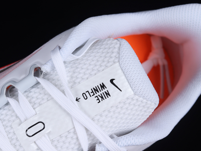 Zoom Winflo 9 White/Black/Orange Crimson 17