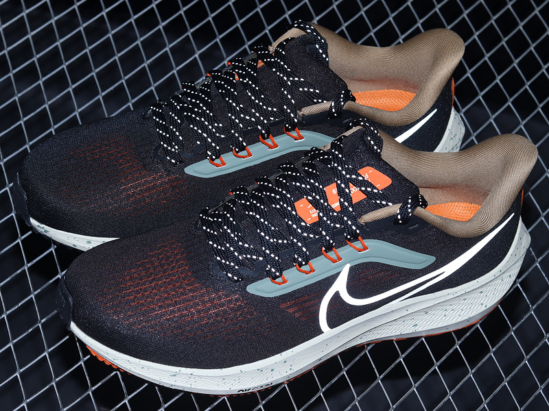 Air Zoom Pegasus 39 Black/Coconut Milk/Safety Orange/Alabaster 5