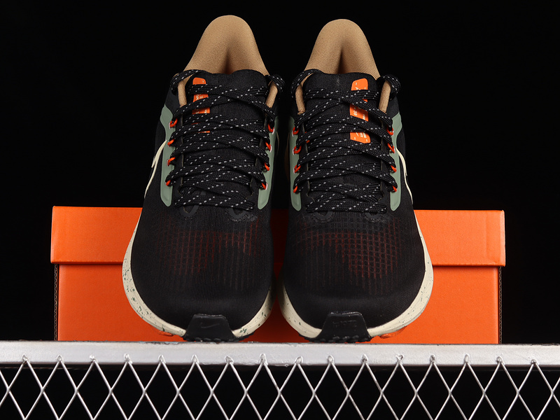 Air Zoom Pegasus 39 Black/Coconut Milk/Safety Orange/Alabaster 9