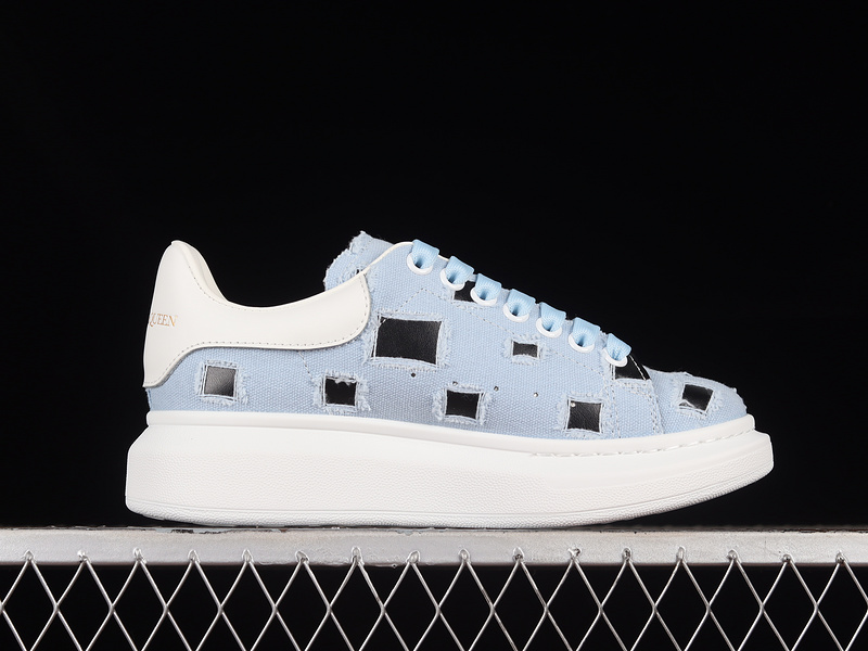 Alexander Mcqueen White/Blue/Black 7