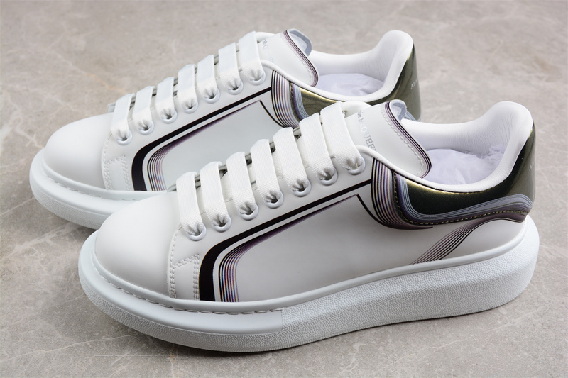 Alexander Mcqueen White/Black/Grey/Green 3