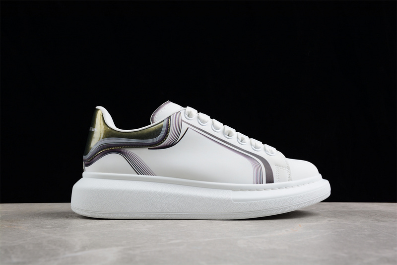 Alexander Mcqueen White/Black/Grey/Green 11