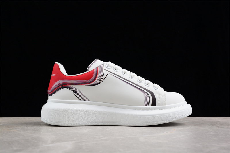 Alexander Mcqueen White/Black/Grey/Red 7