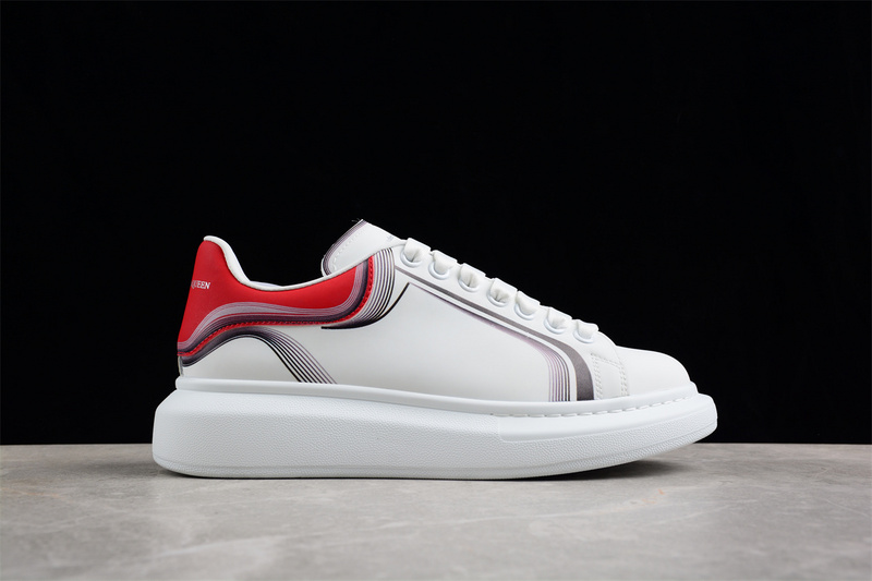 Alexander Mcqueen White/Black/Grey/Red 17