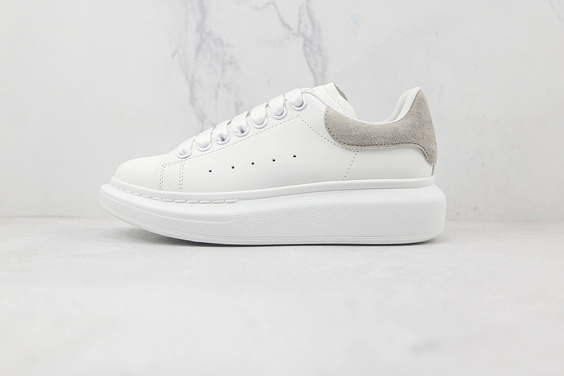 Alexander Mcqueen White/White/Grey 9